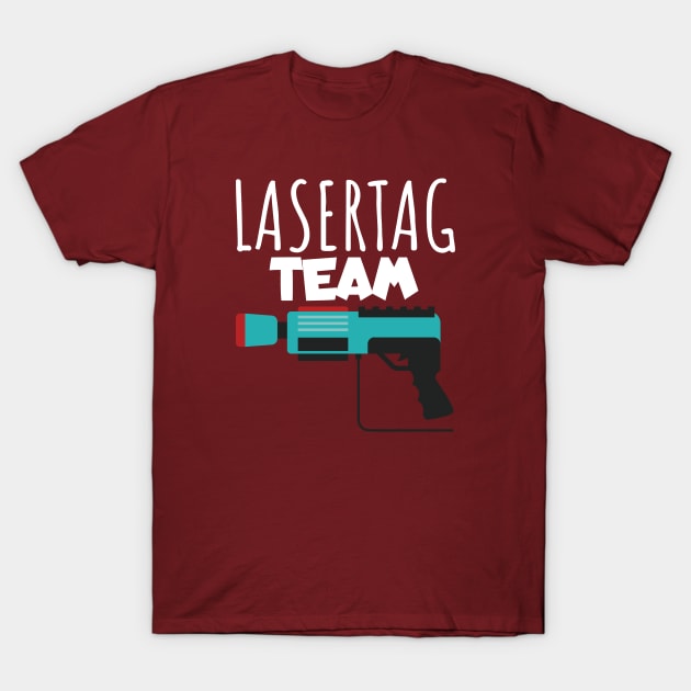 Lasertag team T-Shirt by maxcode